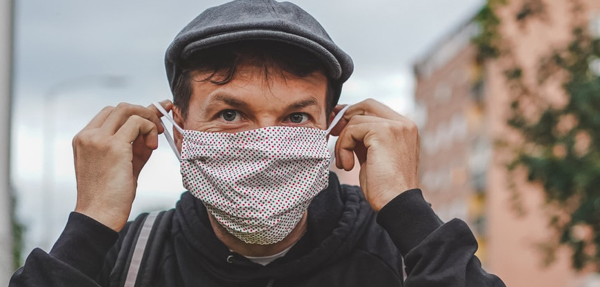 Man with facemask